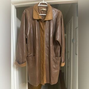 Sibylle Lyn Vintage Leather Jacket EUC